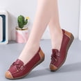 thumbnail image 5 of Wensltd Fashion Loafers Shoes Women Wide Width Bowknot Soft Sole Soft Shoes for Daily Comfort, 5 of 9