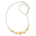 thumbnail image 5 of 14K Yellow Gold Fancy Necklace Chain Polished D/C with 2in ext. 16 inch 12 mm, 5 of 5
