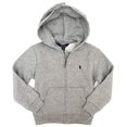 thumbnail image 1 of Boy's Full Zip Fleece Hoodie - 5 - Gray, 1 of 1
