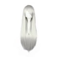 thumbnail image 1 of Humano Cabello Pelucas para Mujeres 31 Plata Blanco Pelucas con Peluca Gorra, 1 of 6