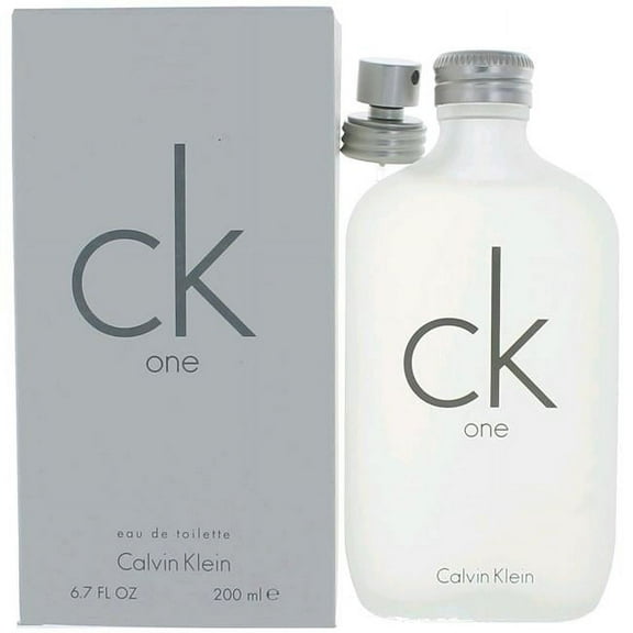 Calvin Klein Beauty CK One Eau de Toilette, Unisex Fragrance, 6.7 Oz