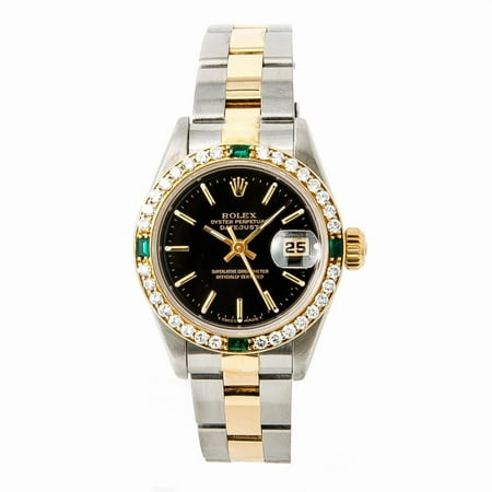 Pre-Owned Rolex Datejust 69173 Steel Women Watch (Certified Authentic & Warranty)
