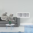 thumbnail image 2 of Estatua de gato, figura de escritorio, adorno decorativo de resina, reloj de pared digital, accesorio de escritorio multifuncional, estante creativo d, 2 of 8