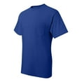 thumbnail image 2 of Hanes TAGLESS Men`s Pocket T-Shirt, S, Deep Royal, 2 of 7