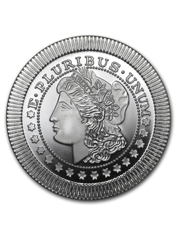 1 oz Silver Round - Morgan Dollar (Stackable)