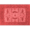 thumbnail image 1 of Ahgly Company Indoor Rectangle Oriental Red Industrial Area Rugs, 3' x 5', 1 of 4