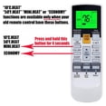 thumbnail image 3 of Replacement for Air Conditioner Control Ar-Rah2u Ar-Rah1u Ar-Rae2u Ar-Rae1u Ar-Ry3 Ar-Ry4 Ar-Ry5 Ar-Ry6 Ar-Ry7 Ar-Ry10 Ar-Ry11 Ar-Ry12 Ar-Ry14 Ar-Ry15 Ar-Ry16 Ar-Ry17 Ar-Ry19 ... A, 3 of 9