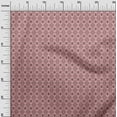 thumbnail image 3 of oneOone Cotton Cambric Light Pink Fabric Tribal Diy Clothing Quilting Fabric Print Fabric By Yard 42 Inch Wide, 3 of 4