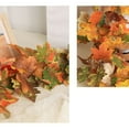 thumbnail image 5 of sruoe Halloween Maple Leaf Vine Garland, Artificial Garland Rattan, Hanging Maple Leaf Garland, Indoor Christmas Fall Maple Garland, Home Halloween Christmas Party Fireplace Decoration, 5 of 6
