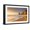 Black Frame, variant on Art.com Golden Reflections of the Cliffs on Praia Da Ursa Beach Bathed by Ocean at Sunset, Cabo Da Roca Photographic Print by Roberto Moiola, 18" x 12"