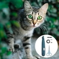 thumbnail image 3 of ifundom Pet Dog Electric Clipper with LED Light Blue for All Sizes Durable Stainless Steel Professional Grooming Tool for Pets 6.3inx4.1inx1.2in, 3 of 8