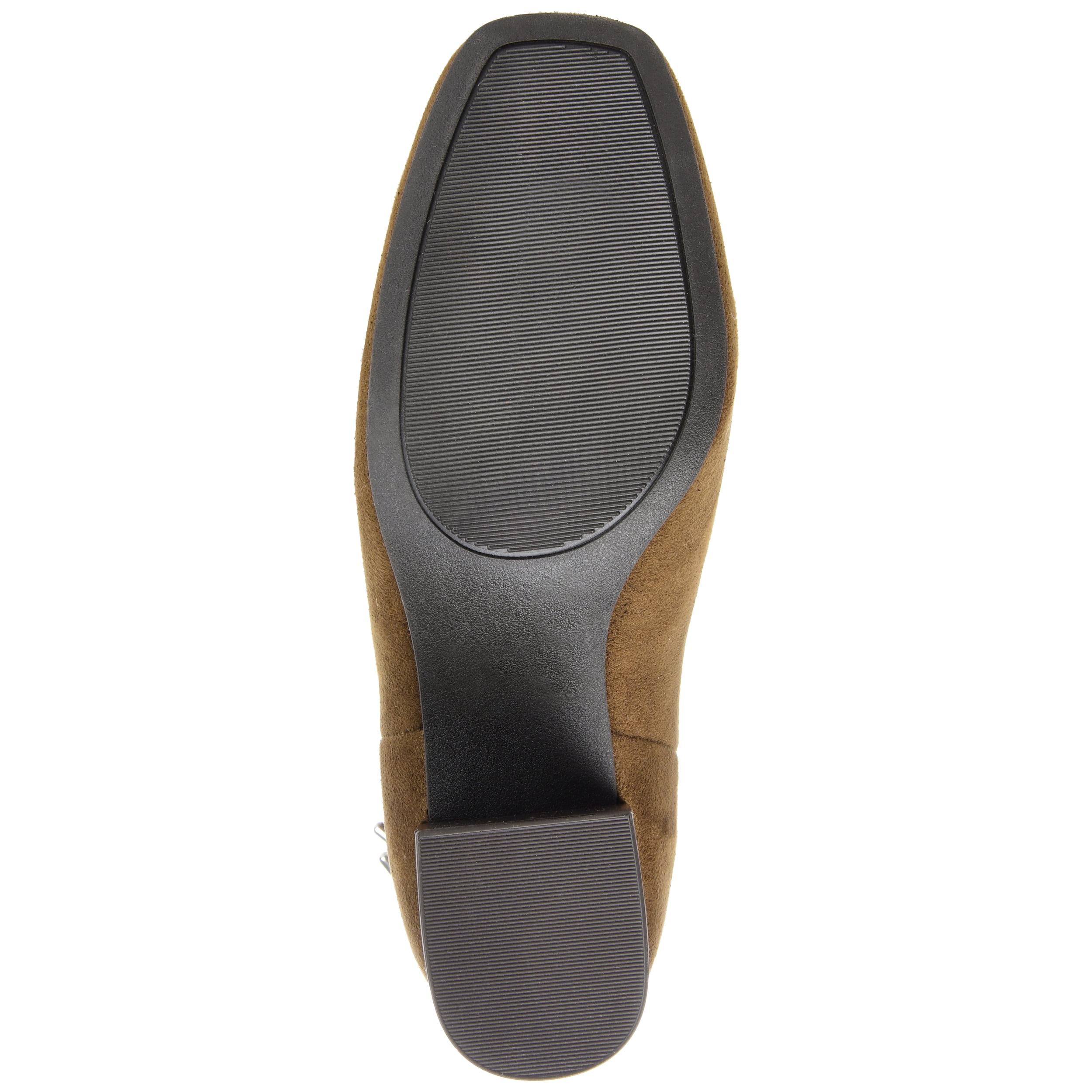 Journee Collection Womens Audrina Tru Comfort Foam Back Heel Zip Stacked Heel Booties