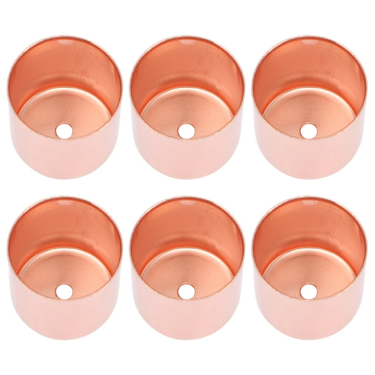 HOMEMAXS 6pcs Candle Holders Iron Candle Cups Candle Containers