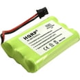 thumbnail image 5 of HQRP TWO Cordless Phone Batteries for Uniden BT-1004 / BT1004 Replacement, 5 of 8