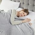 thumbnail image 4 of Serta Polyester and Cotton Microlight Heated Blanket ST54-0126, 4 of 11