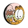 thumbnail image 1 of Cute Cartoon Garfield Spare Tire Cover Wheel Protectors For Trailer Rv Suv Truck Camper Travel Fits For Tire Diameter 16 Inch, 1 of 6