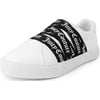 Juicy Couture Women Fashion Sneaker Womens Casual Shoes Platform Tennis Shoes All White, Chunky Sneakers, Walking Shoes