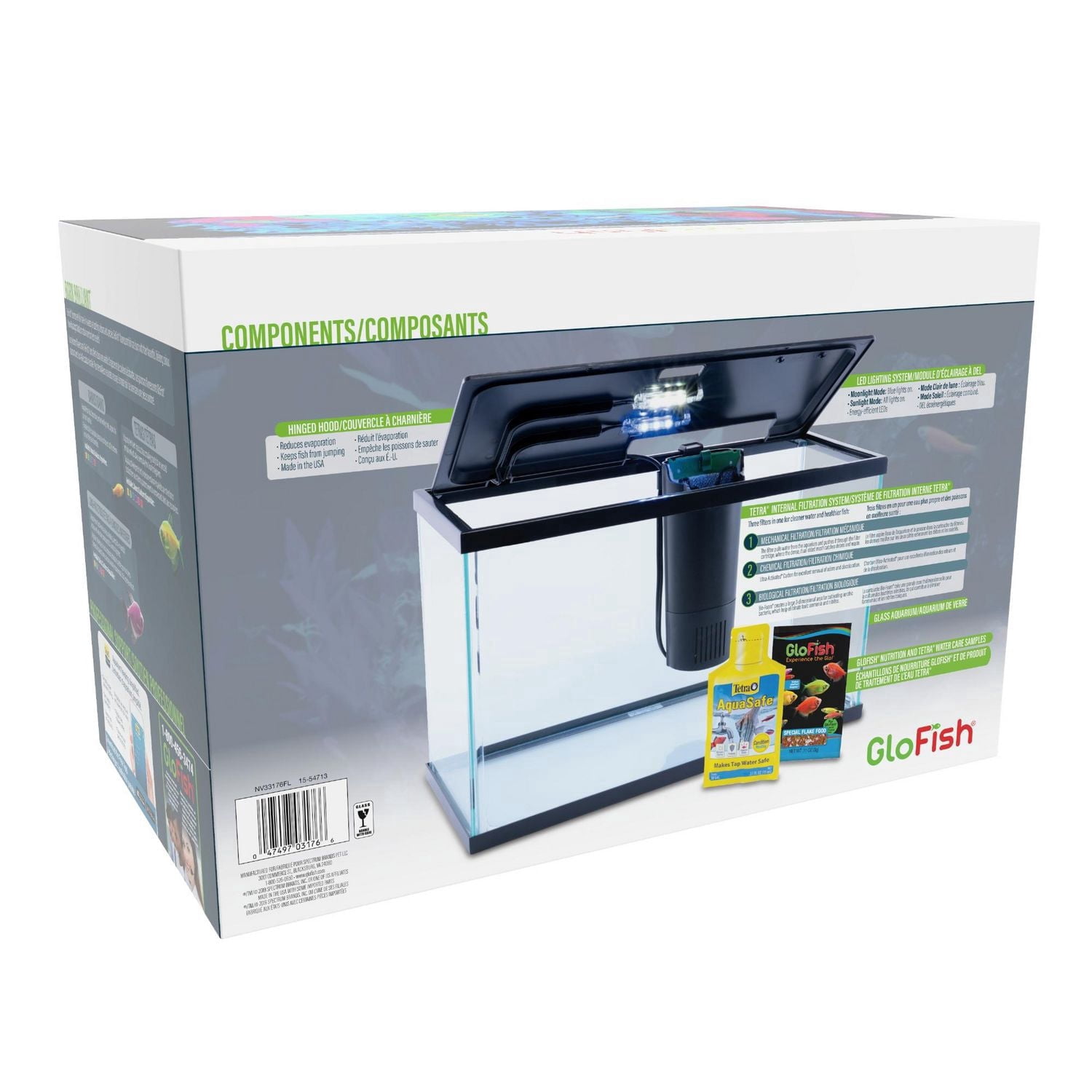 GloFish Aquarium Kit Perfect Starter Tank