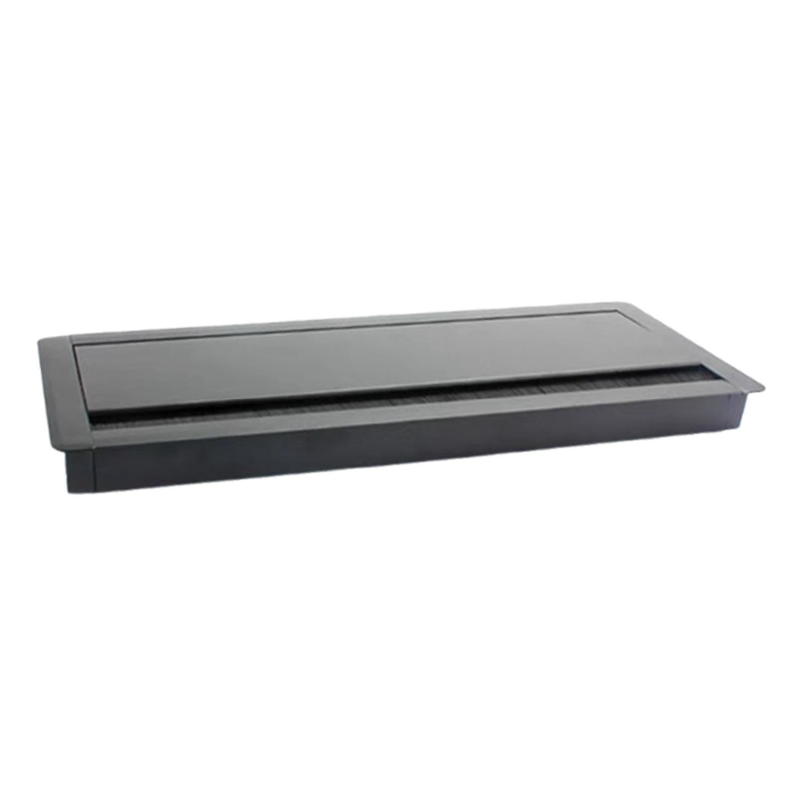 JWQFBC Desk Cable Management Box Wire Hide Efficient TV Wires Wire Storage Covers Cable Black