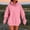 Pink, variant on Women's Waffle Knit Oversized Hoodies Sweatshirt Casual Loose Long Sleeve Hooded Pullover Tops Fall Fashion Outfits