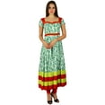 thumbnail image 3 of Bimba Womens Rayon Anarkali Kurta Long Maxi Kurti Casual Ethnic Clothing, 3 of 8