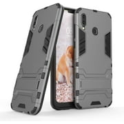Case for Huawei Honor Play (6.3 inch) 2 in 1 Shockproof with Kickstand Feature Hybrid Dual Layer Armor Defender