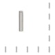 thumbnail image 1 of Tornillo de publicidad Speravity Separador hueco Espejo de vidrio alto brillo 25x200mm 10piezas, 1 of 4
