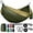 Brown Green, variant on NeoMart Camping Hammock Lightweight, Portable Hammocks Parachute Hammock with Two Tree Straps,Single or Double Travel Swing Nylon Camp Hammocks, Outdoor Essentials for Beach Backpacking Hiking
