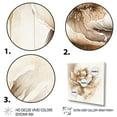 thumbnail image 3 of Designart Blooming Beige Floral Design IV Canvas Wall Art, 3 of 5