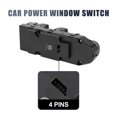thumbnail image 4 of Unique Bargains 61313414355 Car Front Left Side Master Power Window Switch 4 Pins for BMW X3 2004-2010, 4 of 4