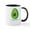 White/Black Inside, variant on CafePress - Avocado Mugs - 11 oz Ceramic Mug - Novelty Coffee Tea Cup