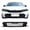 Gloss Black, variant on Ikon Motorsports Front Lower Grille Fits 2025-2026 Honda Civic Sedan & Hatchback Type R TR Style Matte Black ABS Replacement Front Bumper Hood Grille