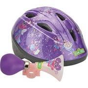 Bell Sports Sesame Street Let's Ride Purple Abby Cadabby Toddler Helmet & Bike Horn