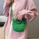 thumbnail image 4 of Bolso de mano JShteea Ganchillo para Mujer cruzado tejido verde, 4 of 9