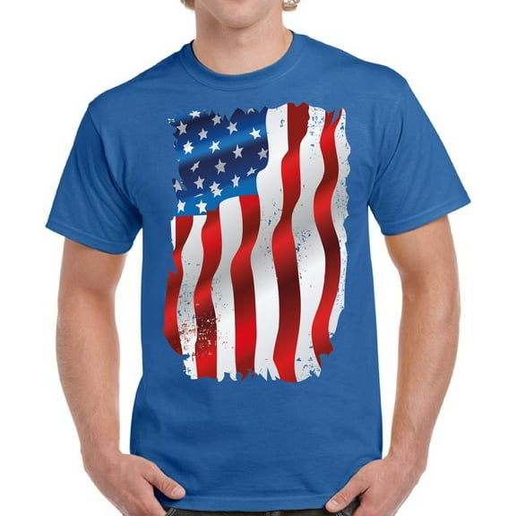 Men's USA Shirt - American Flag 4th of July - Patriotic Graphic Tees