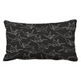 thumbnail image 1 of RYLABLUE Vintage Popular Paper Cranes Polyester 20 x 30 Inch Rectangle Throw Pillow Covers With Hidden Zipper Home Sofa Cushion Decorative Pillowcases, 1 of 1
