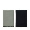 thumbnail image 4 of Nike Dri-Fit Home & Away Doublewide Wristbands (1 Pair, One Size Fits Most, Black/Base Grey), 4 of 4