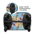 thumbnail image 4 of Lsque Sea and Fish Printed Luggage Cover, Travel Luggage Protector,Scratch and Dirt Resistant, Fits 18-32 Inch Luggage - Medium, 4 of 9