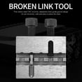 thumbnail image 3 of Chain Breaker Tool Racing Chain Press Tool Carbon Steel Silver, 35 Pieces, 3 of 8