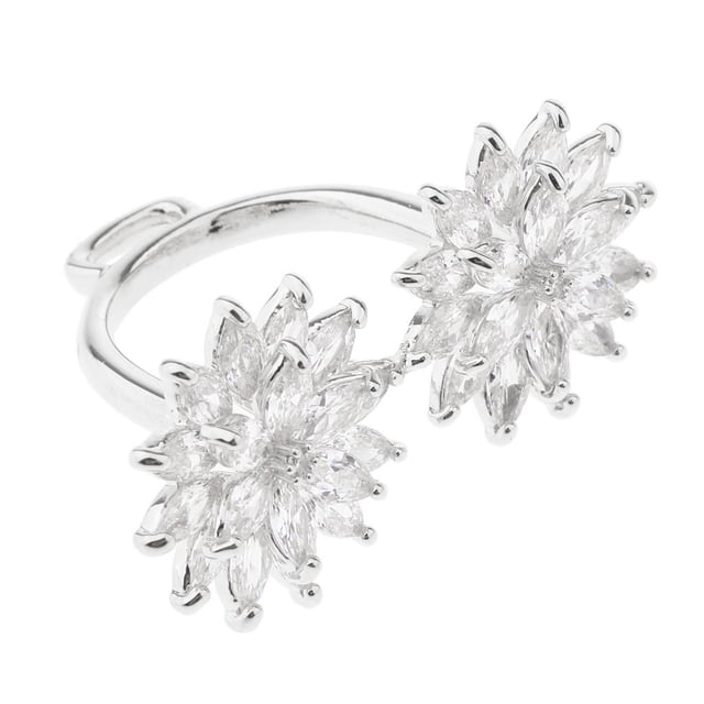 Hebilla de bufanda Sunnimix con circón de cristal tamaño 3.8x2.8cm