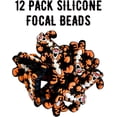 thumbnail image 3 of Tigger Silicone Focal Bead Set  12 Pack Friend of Pooh 100 Acre Wood Bulk Wholesale Cartoon Character Tiger Keychain Making Kit Beaded Pen Freshie Hanger, 3 of 6
