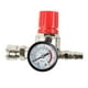 thumbnail image 1 of Regulador de presión del compresor de aire con manómetro de dial para compresor de aire y herramientas neumáticas (válvula de cuatro vías), 1 of 5