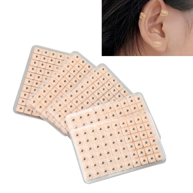 Acupressure Ear Beads, Safe Portable Accelerate Healing Auricular Ear Press Beads for Health Care