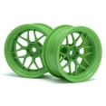 thumbnail image 1 of HPI Racing HPI116532 52 x 26 mm Tech 7 Wheel, Green - 2 Piece, 1 of 1