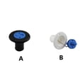 thumbnail image 3 of Electronicheart Sortie Plastique Bouchon Durable Couvercle du Réservoir d'Eau Stabilisé Remplissage d'Entrée Marine Camping-Car Remplacement Raccords Pièces Noir Blanc, 3 of 6
