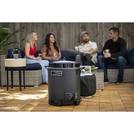 Charbroil - The Big Easy Outdoor Air Fryer - Black