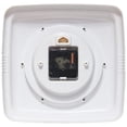 thumbnail image 5 of Infinity Instruments 9.5" Quartz Retro Square Indoor Wall Clock, Silent Mechanism, 5 of 5
