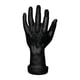 thumbnail image 1 of Modelo de mano masculina, maniquí, mano, decoración de casa embrujada, accesorio de disfraz, mano falsa negro, 1 of 9