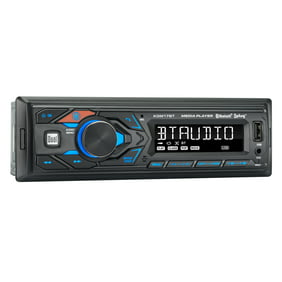 Dual Electronics XDM17BT Single DIN Car Stereo , Bluetooth, Siri/Google Assistant , USB, MP3, AM/FM Radio