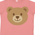 thumbnail image 4 of Inktastic Cute Teddy Bear Face for Kids Boys or Girls Toddler T-Shirt, 4 of 5